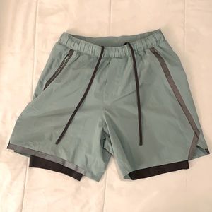 Lululemon Surge Short 6” Liner Bold Lines
